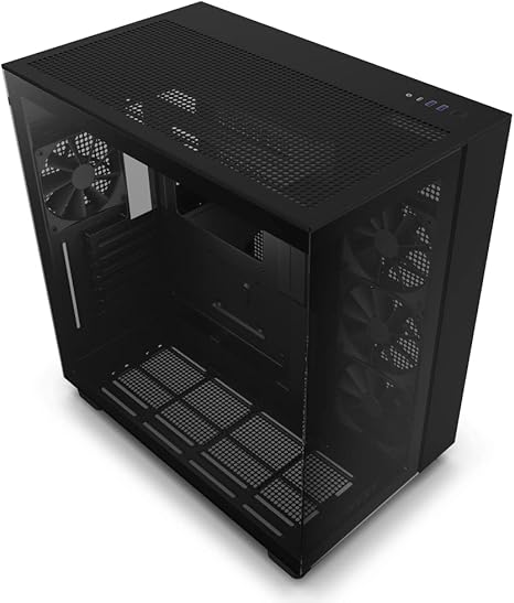 NZXT H9 Flow Edition ATX Mid Tower Case Black NZXT H9 Flow Edition ATX Mid Tower Case Black